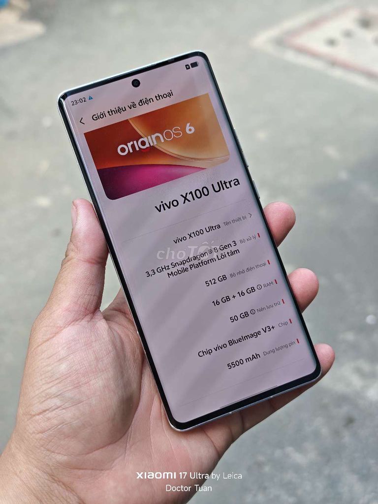 Vivo X100 Ultra 16GB/512GB gl. Mua bán Điện thoại tại Quận Gò Vấp Tp Hồ Chí Minh được đăng bởi Vy Vy hình 1