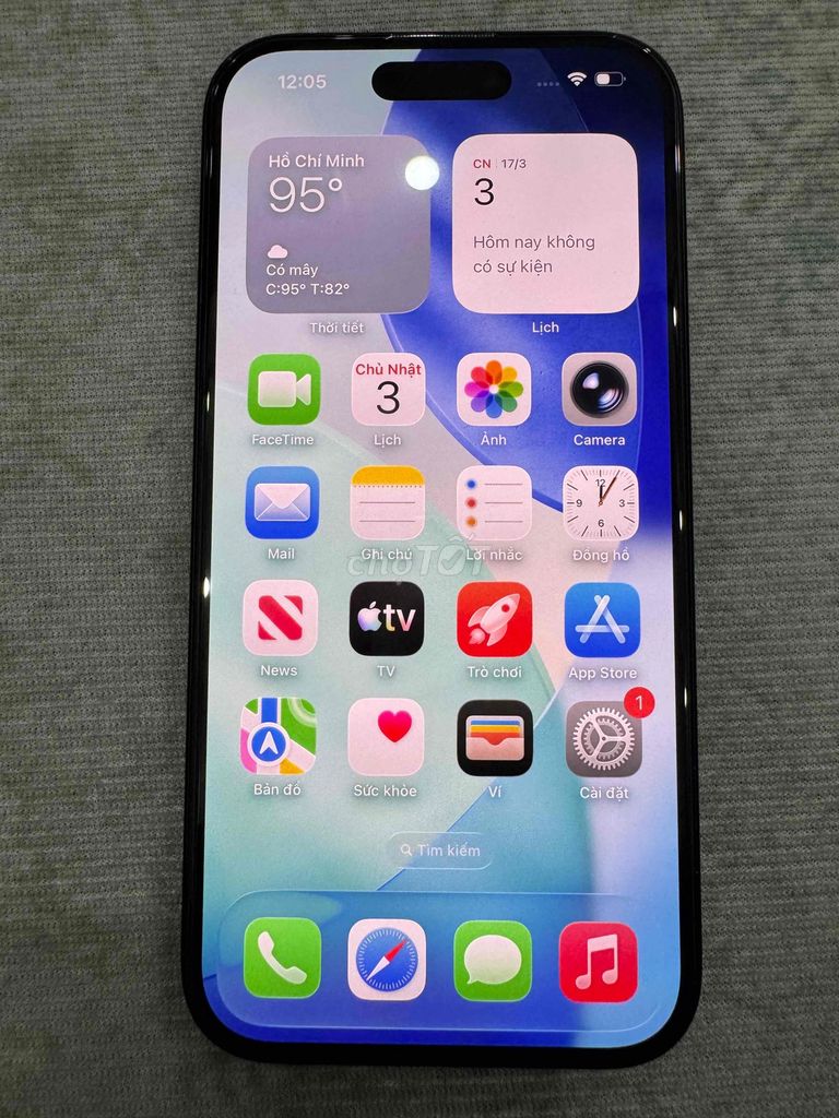 Apple iPhone 16 128GB Đen VNA. Mua bán Điện thoại tại Thị xã Bến Cát Bình Dương được đăng bởi Vo Nhat Vinh hình 1