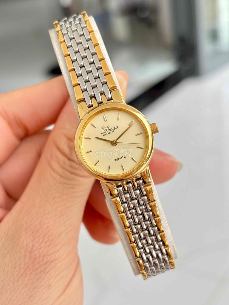 Đồng hồ đeo tay nữ Diego 25mm. Mua bán Đồng hồ tại Huyện Cam Lâm Khánh Hòa được đăng bởi TRÂM NHÂN SHOP hình 1