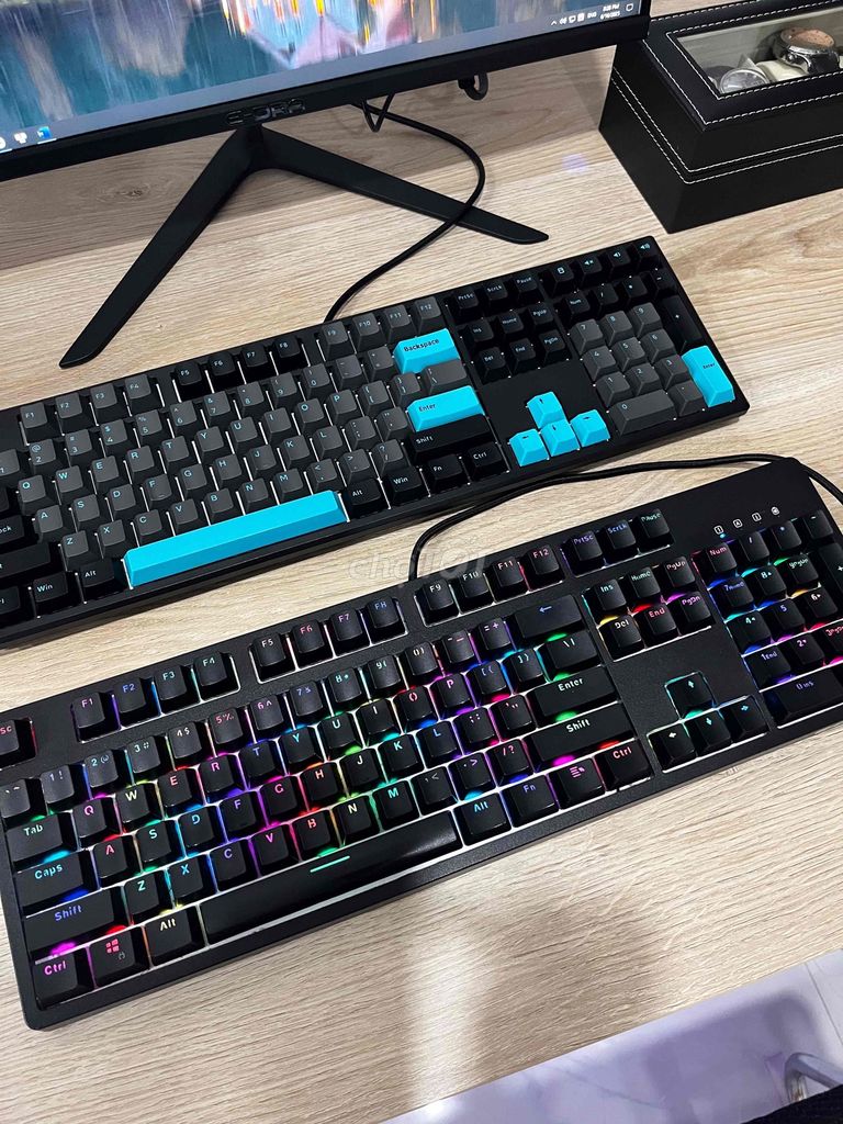 bàn phím E-Dra ek3104RGB, tặng bàn phím Logi K120. Mua bán Phụ kiện (Màn hình, Chuột...) tại Quận Bình Thạnh Tp Hồ Chí Minh được đăng bởi Trường  hình 1