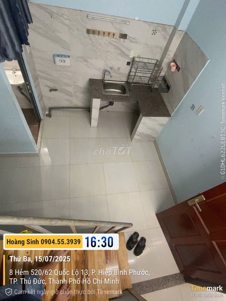 PHÒNG TRỌ HẺM 520/62/2D QUỐC LỘ 13, HBP, THỦ ĐỨC, ĐỐI DIỆN VẠN PHÚC