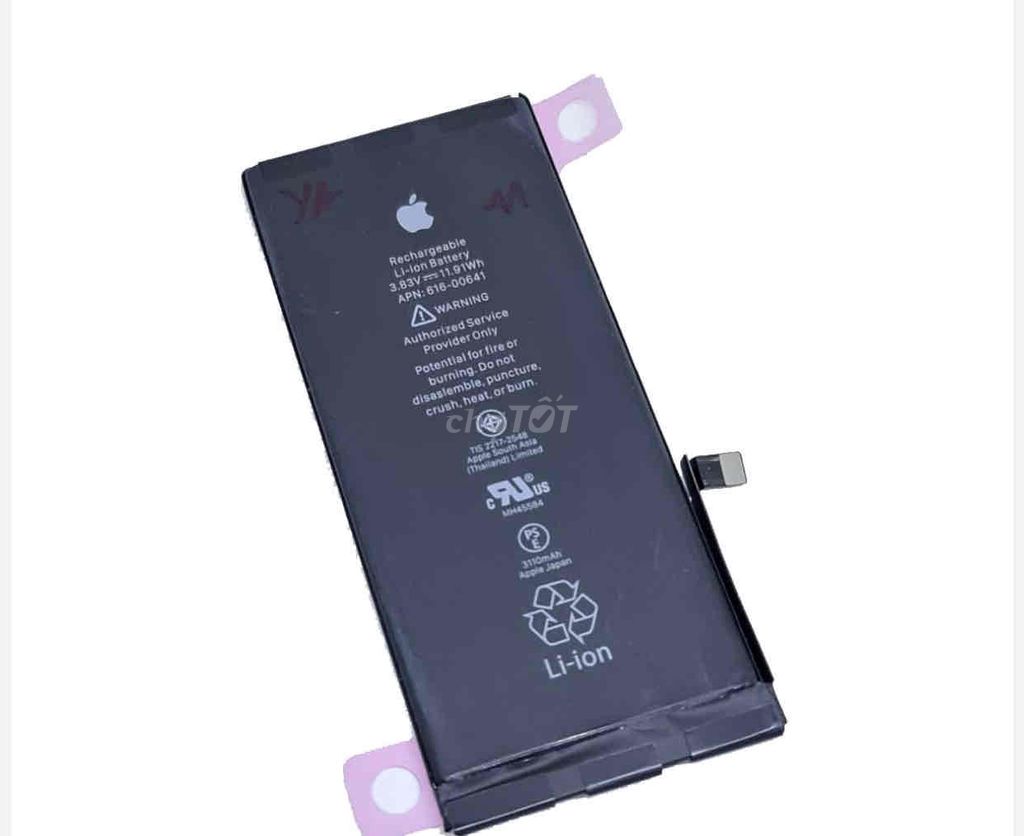 Pin Apple iPhone 11 3110mAh. Mua bán Linh kiện (RAM, Card...) tại Thành phố Trà Vinh Trà Vinh được đăng bởi Phạm Minh Đăng hình 1