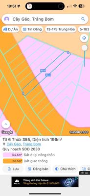 5x40m SỔ RIÊNG THỔ CƯ ĐƯỜNG NHỰA LỚN KINH DOANH CỰC RẺ TẠI CÂY GÁO. Mua bán đất tại Huyện Trảng Bom Đồng Nai được đăng bởi Tuấn BĐS Trảng Bom
