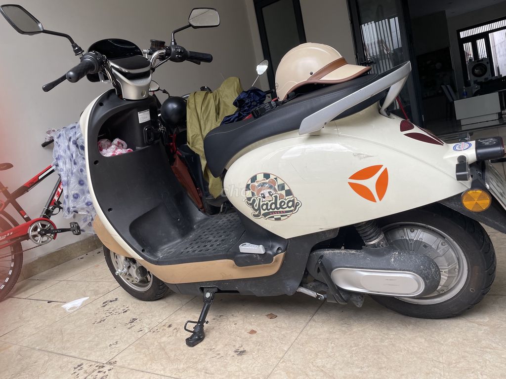 Bán xe điện. Mới 95%. Xe màu trắng nâu. Mua bán Xe điện tại Quận Cẩm Lệ Đà Nẵng được đăng bởi Phi Nhung hình 2