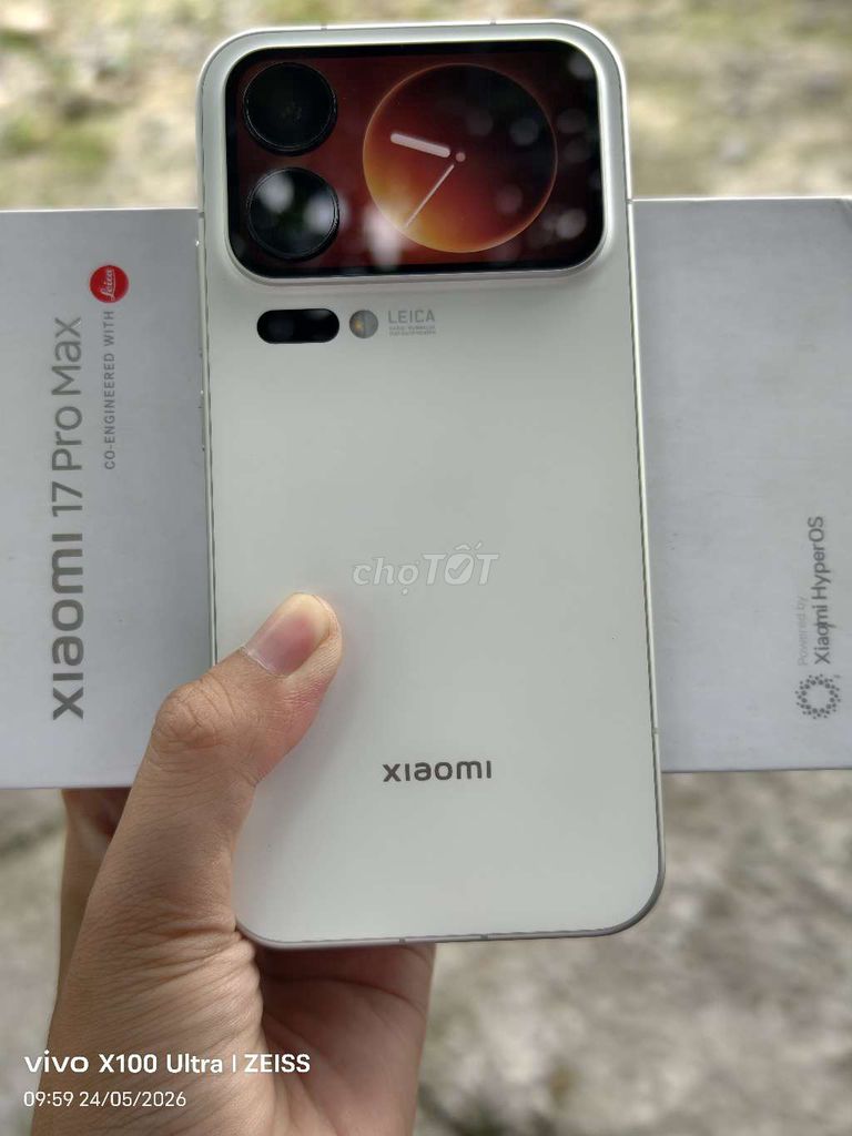 Xiaomi 17 Pro Max 16/512GB Trắng Nguyên bản. Mua bán Điện thoại tại Huyện Củ Chi Tp Hồ Chí Minh được đăng bởi thien hình 1
