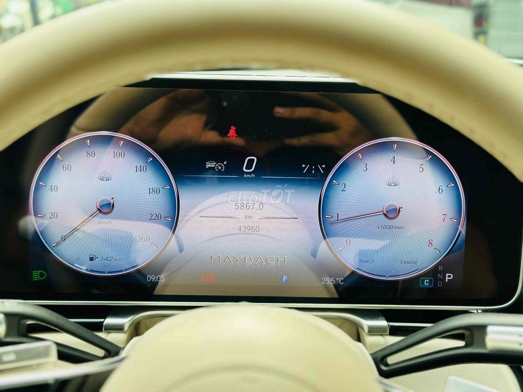 Mercedes-Maybach S450 4MATIC 2022 белый 43 000 км