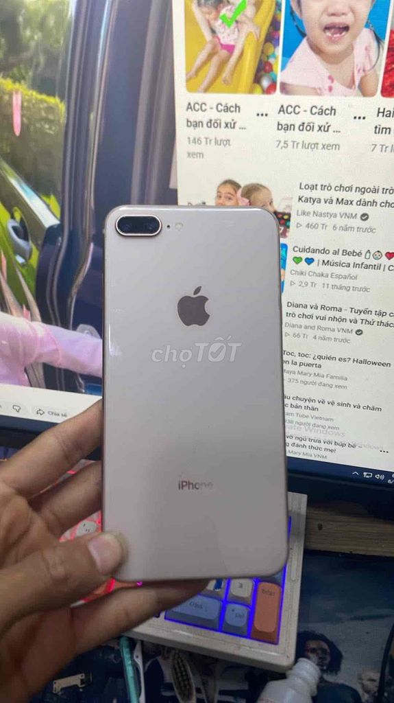 Apple iPhone 8 Plus 64GB Hồng 100%. Mua bán Điện thoại tại Quận Bắc Từ Liêm Hà Nội được đăng bởi Lê Anhh hình 1