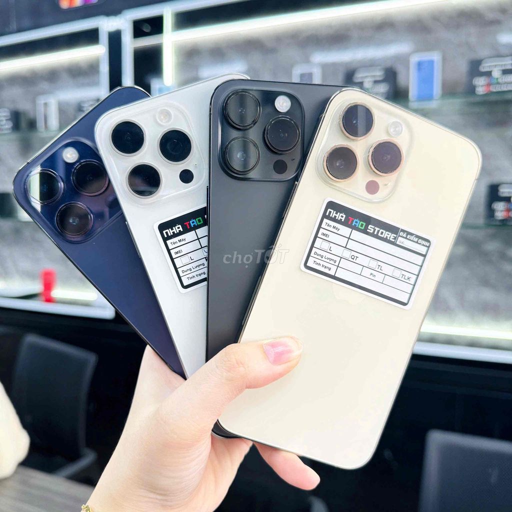 IPHONE 14PRM 128GB CẬP BẾN MÁY ĐẸP ZING KENG CHO A. Mua bán Điện thoại tại Thành phố Huế Thừa Thiên Huế được đăng bởi NHÀ TÁO STRORE HUẾ hình 1