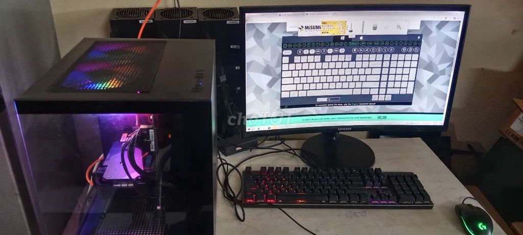 BỘ GAME B560 I5 10400F RAM 16G GTX1050ti 4G MH24IN. Mua bán Máy tính để bàn tại Quận Thanh Khê Đà Nẵng được đăng bởi lê thao hình 1