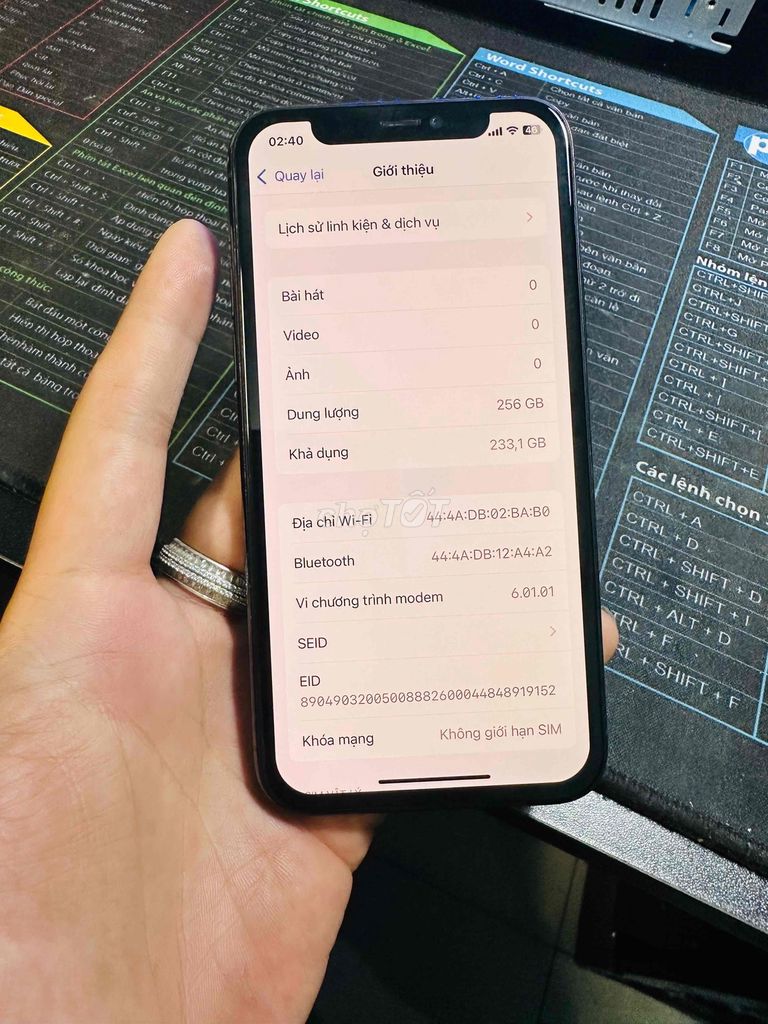Apple iPhone 11 Pro 256GB Xám. Mua bán Điện thoại tại Huyện Củ Chi Tp Hồ Chí Minh được đăng bởi iTech Đồ Công Nghệ Cũ Tốt  hình 1
