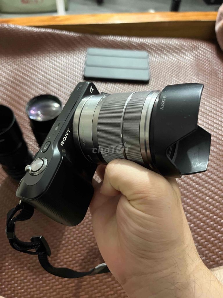 Máy ảnh Sony NEX-3 Đen. Mua bán Máy ảnh, Máy quay tại Thành phố Phúc Yên Vĩnh Phúc được đăng bởi Hoàng Việt hình 1