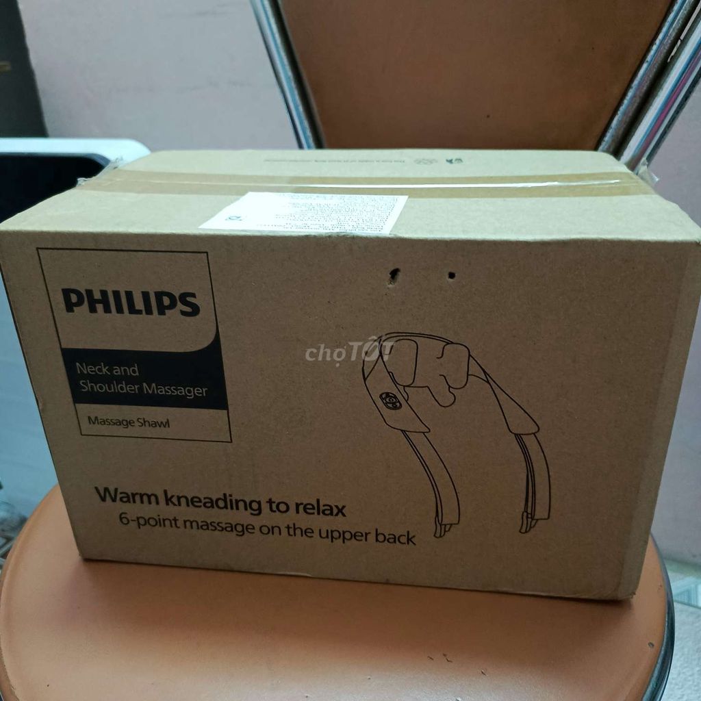 Máy massage vai gáy Philips PPM3522 xanh full hộp