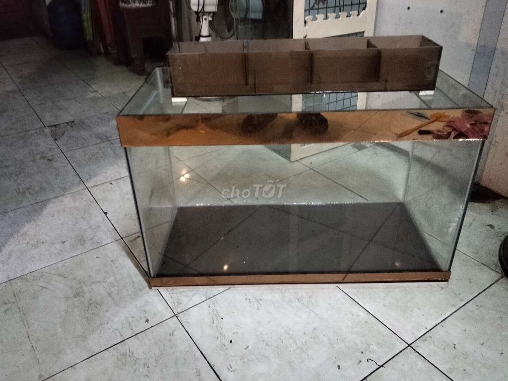 Hồ cá 80x40x50cm thành 5 đáy 8 và lọc tràn . Mua bán Phụ kiện, Thức ăn, Dịch vụ tại Quận 8 Tp Hồ Chí Minh được đăng bởi Núi hình 1