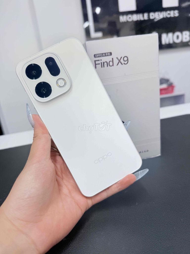 OPPO FIND X9-12/256G-Màu White-Fullbox-Cực Đẹp. Mua bán Điện thoại tại Thành phố Biên Hòa Đồng Nai được đăng bởi Mobile Di Động Biên Hoà hình 1