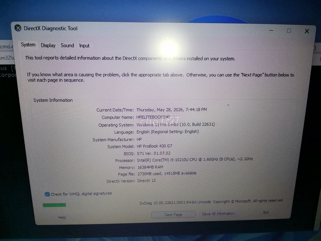 Laptop HP ProBook 430 G7 i5-10210U 16GB. Mua bán Laptop tại Thành phố Thuận An Bình Dương được đăng bởi Nam hình 1