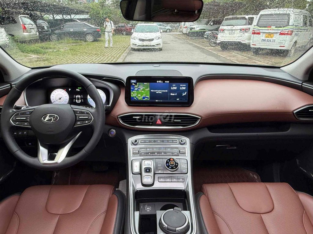 Hyundai Santa Fe 2022 Cao cấp 2.2L HTRAC  đen. Mua bán Ô tô tại Quận Cầu Giấy Hà Nội được đăng bởi Auto 6666 hình 9