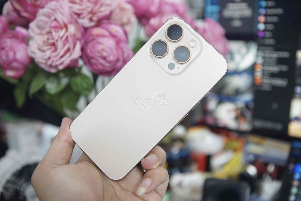 iPhone 16 Pro 256G sa mạc - Q.Tế có sim v.lý pin97. Mua bán Điện thoại tại Quận 5 Tp Hồ Chí Minh được đăng bởi Lê Trọng Tấn hình 1