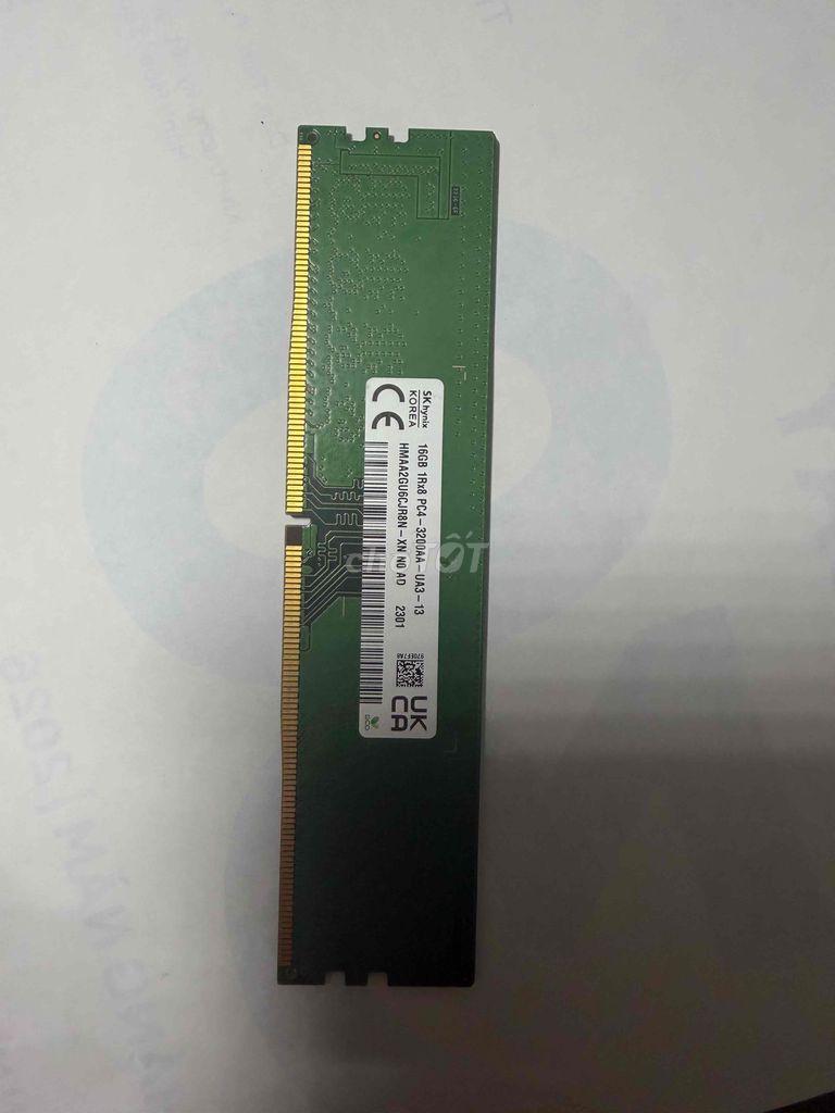 RAM SK Hynix DDR4 16GB 3200MHz Hàn Quốc. Mua bán Linh kiện (RAM, Card...) tại Thành phố Vĩnh Yên Vĩnh Phúc được đăng bởi nguyễn trung thìn hình 1