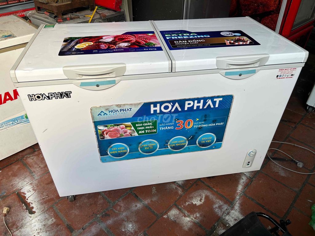 Tủ đông Hòa Phát 500 lít. 1 chế độ .còn mới. Mua bán Tủ lạnh tại Quận Nam Từ Liêm Hà Nội được đăng bởi LÊ MiNH SƠN hình 1