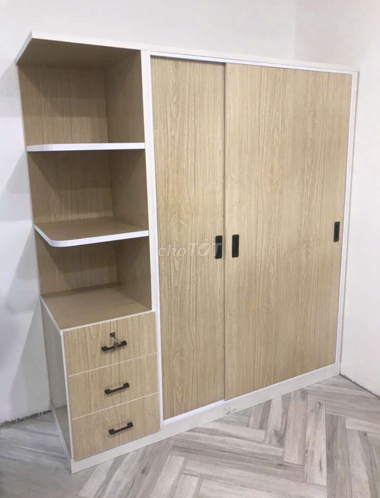 TỦ NHỰA ĐÀI LOAN CỬA LÙA 3 CÁNH 1 KỆ MÀU XOAN V2 . Mua bán Tủ, kệ gia đình tại Huyện Hóc Môn Tp Hồ Chí Minh được đăng bởi Tủ nhựa đài loan hoàng quân hình 1