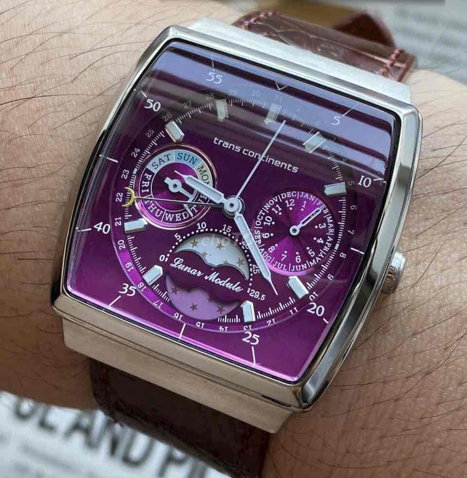 Đồng hồ Trans Continents Tank Nam Thép. Mua bán Đồng hồ tại Quận 12 Tp Hồ Chí Minh được đăng bởi Shop XT Watch Đồng Hồ vintage hình 1