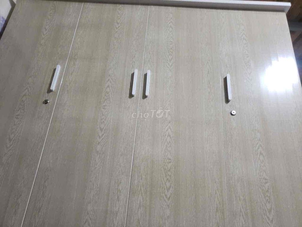Tủ quần áo gỗ 4 cánh 1m6. Mua bán Tủ, kệ gia đình tại Thành phố Phan Thiết Bình Thuận được đăng bởi tram hình 1