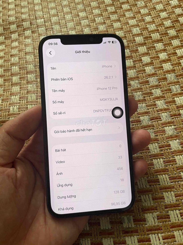 iphone 12 pro 128gb máy zin mới đẹp 128gb. Mua bán Điện thoại tại Thành phố Huế Thừa Thiên Huế được đăng bởi Tôn hình 1