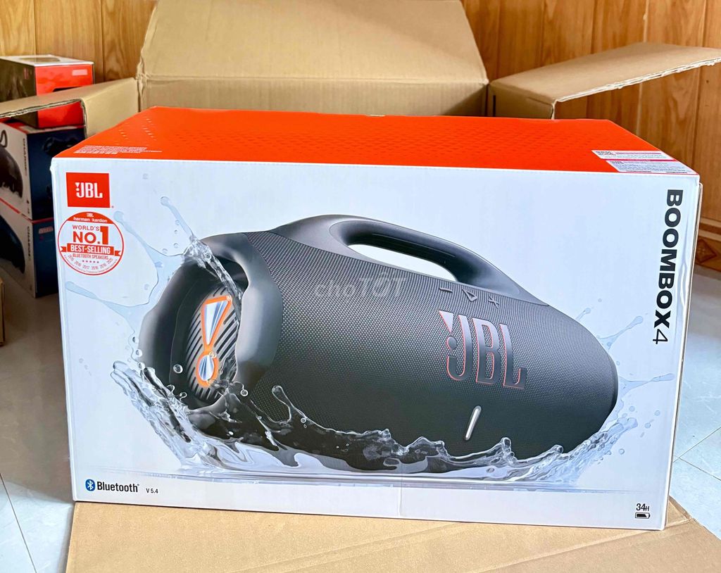 Loa Bluetooth JBL Boombox 4 Đen hàng New. Mua bán Tivi, Âm thanh tại Huyện Phú Vang Thừa Thiên Huế được đăng bởi Trang  hình 1