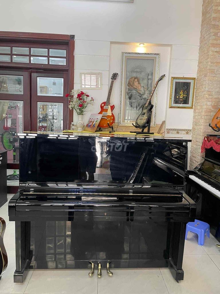 piano cơ kawai Ku2 Japan 1 cặp bh 10 năm