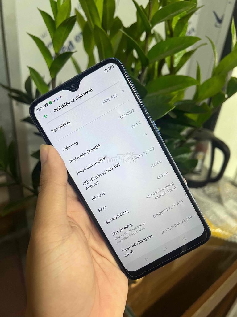 OPPO A12 Xanh 64GB. Mua bán Điện thoại tại Thành phố Bắc Ninh Bắc Ninh được đăng bởi Phan Công Quý hình 1
