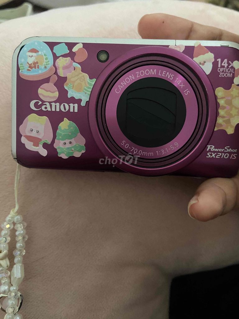 Máy ảnh Canon PowerShot SX210 IS. Mua bán Máy ảnh, Máy quay tại Quận Bình Tân Tp Hồ Chí Minh được đăng bởi Thạch Thị Si Niên hình 1