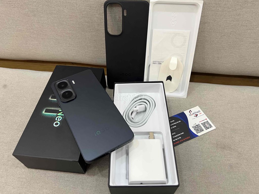 iQOO Neo 11 5G 12GB/256GB Đen FullBox New Openbox. Mua bán Điện thoại tại Quận 3 Tp Hồ Chí Minh được đăng bởi Hạnh Tech hình 1