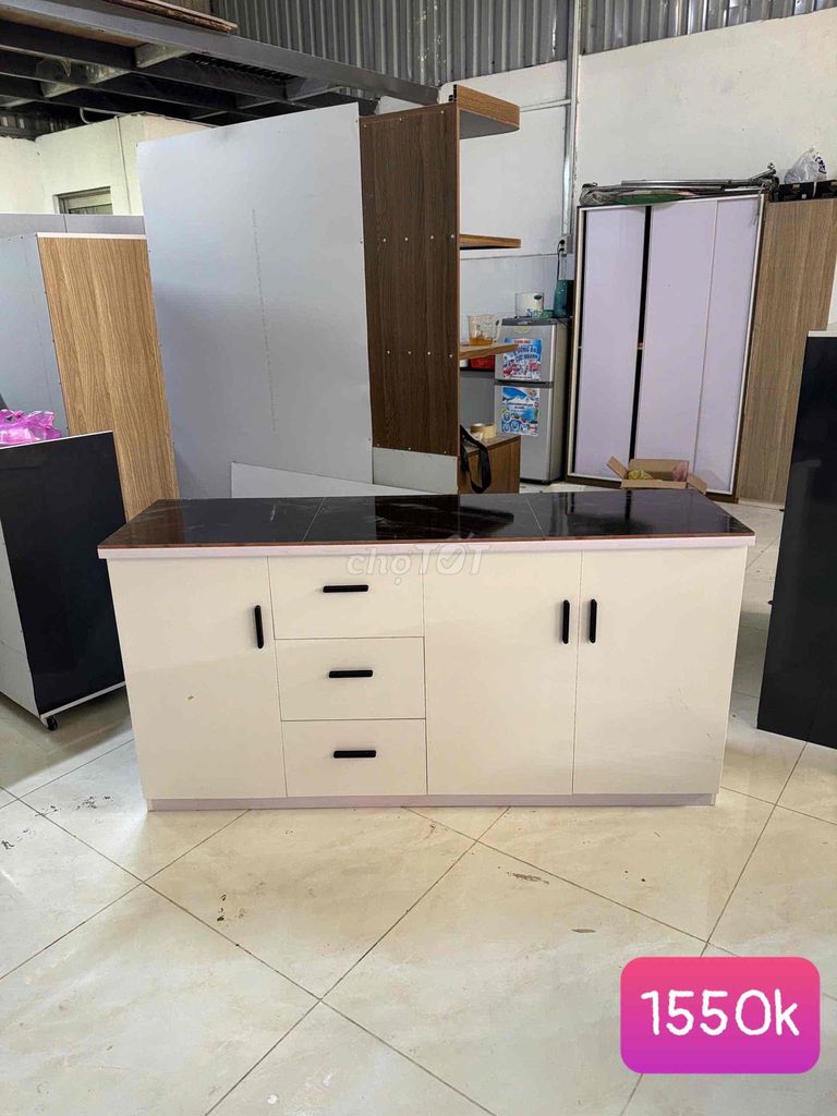 Tủ bếp Nhựa Đài Loan 1m60. Mua bán Tủ, kệ gia đình tại Quận Gò Vấp Tp Hồ Chí Minh được đăng bởi Nội Thất Giá Xưởng hình 1