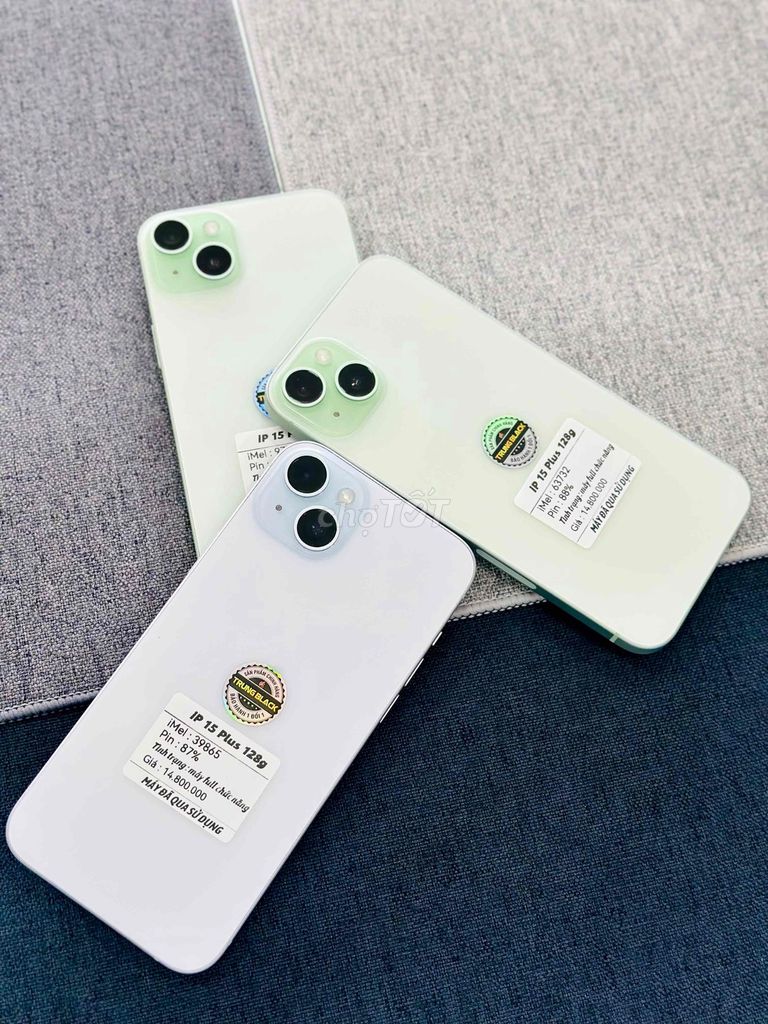 iPhone 15 Plus 128GB Xanh lá nhạt. Mua bán Điện thoại tại Thành phố Long Xuyên An Giang được đăng bởi Trung Black Long Xuyên hình 1