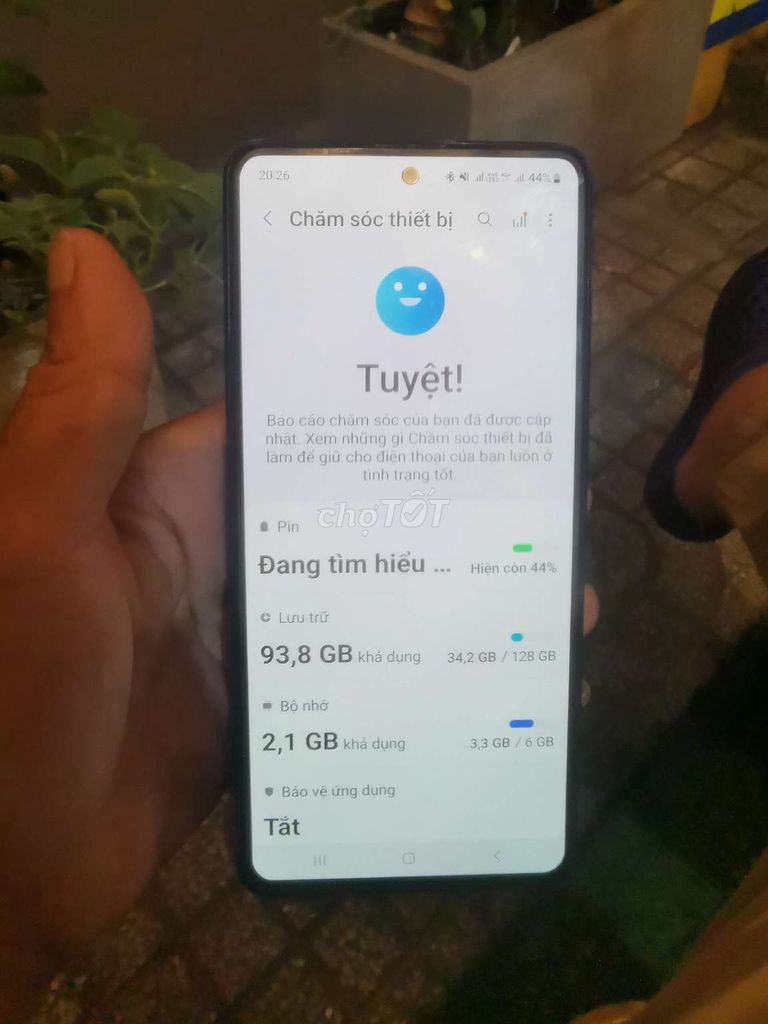 Samsung A51 128GB Trắng. Mua bán Điện thoại tại Quận 8 Tp Hồ Chí Minh được đăng bởi androi giá rẻ  hình 1