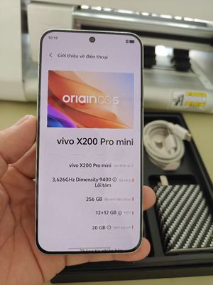 Vivo X200promini 256GB xanh lá. Mua bán Điện thoại tại Thành phố Dĩ An Bình Dương được đăng bởi Bờm Mobile