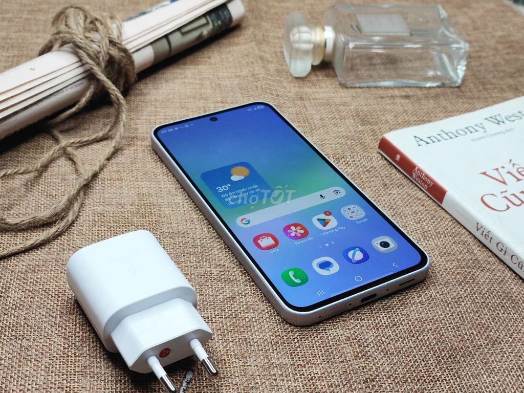 Samsung A36 5G 8GB/128GB tím đẹp mượt, bh 1th ạ. Mua bán Điện thoại tại Thành phố Long Xuyên An Giang được đăng bởi Trung Mobile  hình 1