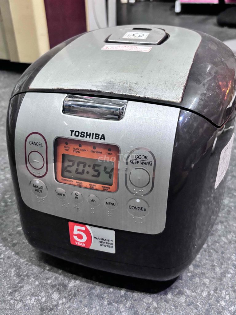 Nồi cơm điện Toshiba 1.8 lít Nâu. Mua bán Bếp, lò, đồ điện nhà bếp tại Quận Thanh Khê Đà Nẵng được đăng bởi Nguyễn Trần Như Ýy hình 1