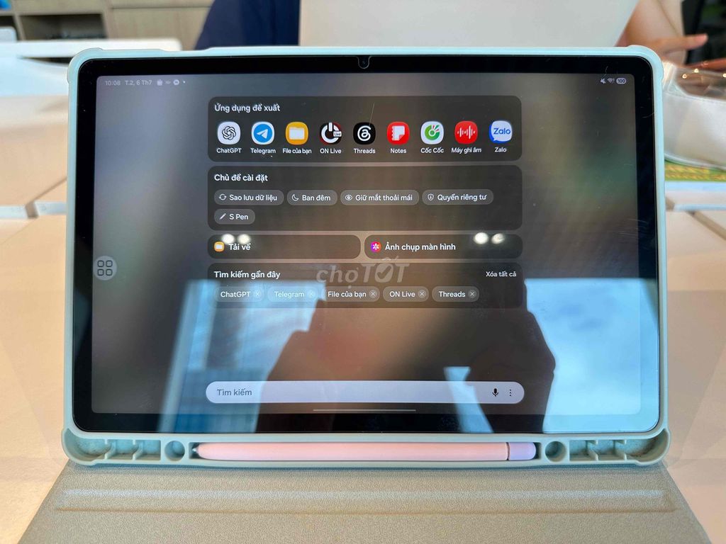 Samsung Galaxy Tab S9 FE 8GB/256GB bạc. Mua bán Máy tính bảng tại Quận Đống Đa Hà Nội được đăng bởi Ab Lay hình 1