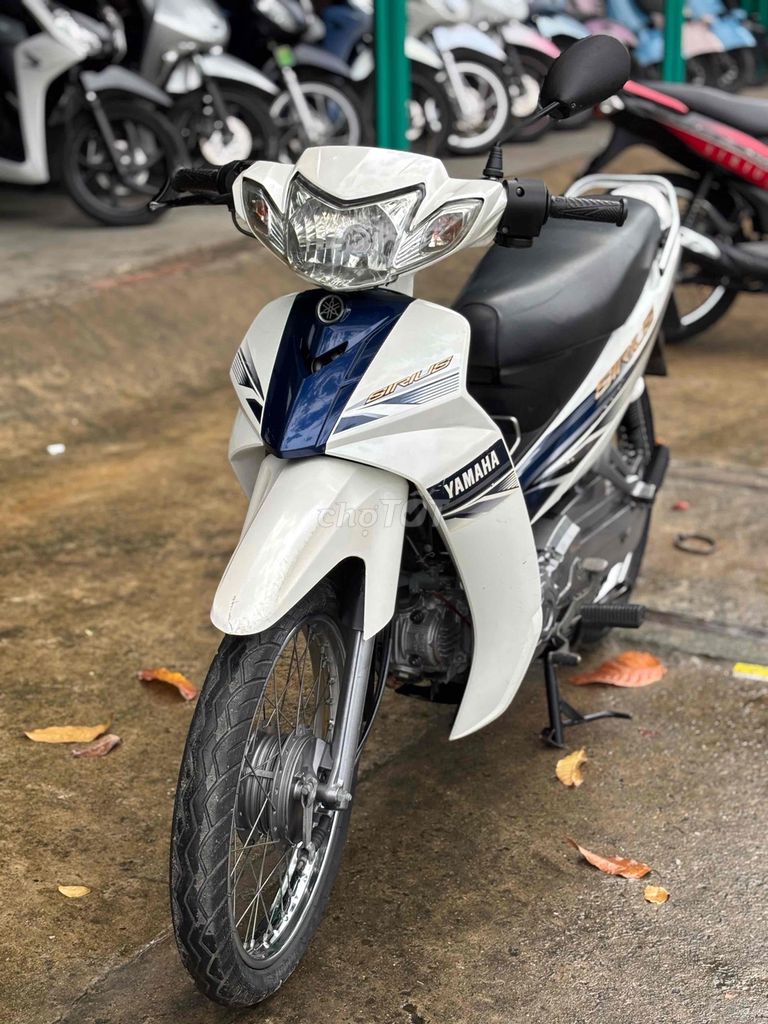 Yamaha Sirius Trắng xanh. Mua bán Xe máy tại Thị xã Bến Cát Bình Dương được đăng bởi xe máy trả góp tín nghĩa  hình 12