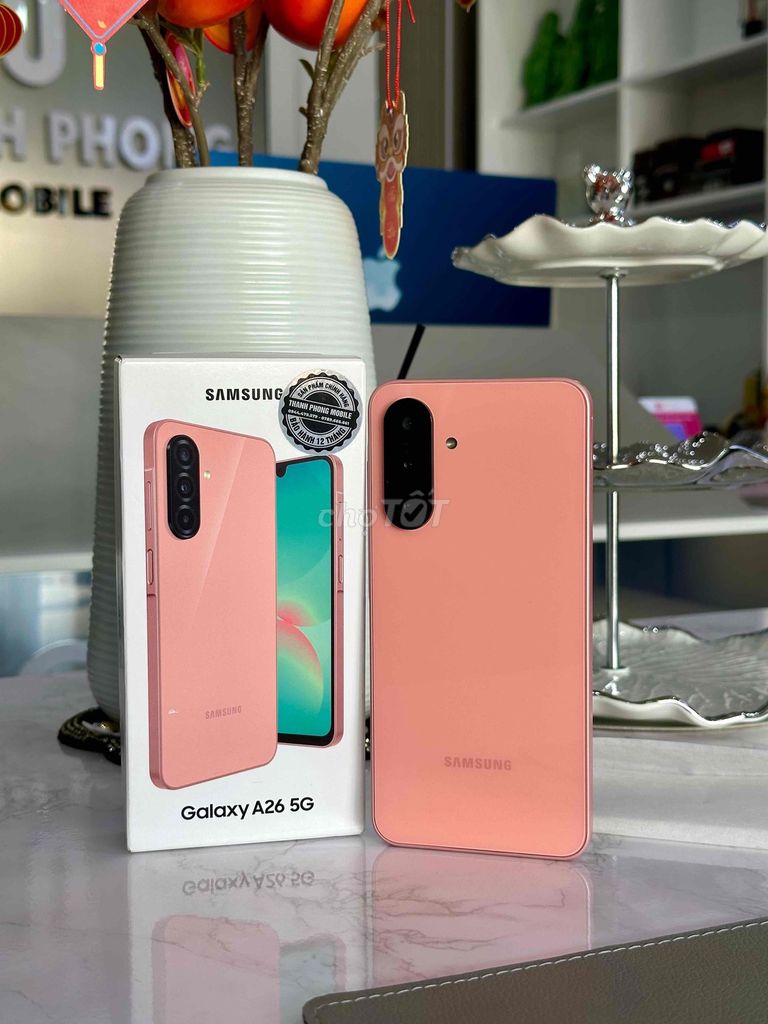 Samsung Galaxy A26 5G Hồng. Mua bán Điện thoại tại Thành phố Cà Mau Cà Mau được đăng bởi Thanh phong  hình 1
