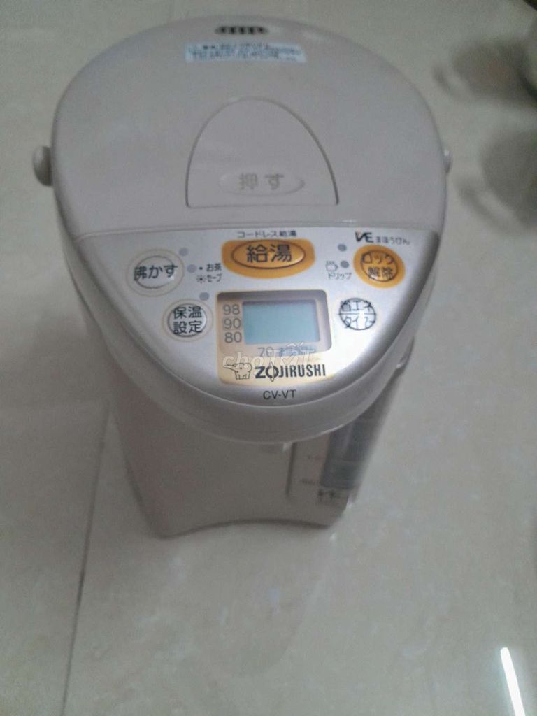 Bình thủy điện Zojirushi CV-VT 3.0L Nhật Bản. Mua bán Bếp, lò, đồ điện nhà bếp tại Thành phố Chí Linh Hải Dương được đăng bởi Anh Nguyen hình 1
