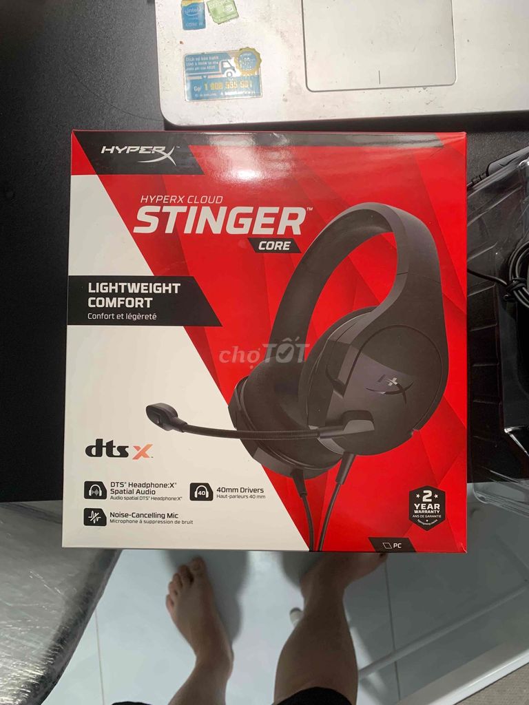tai nghe gaming hyperx cloud stinger core mới 100%. Mua bán Tivi, Âm thanh tại Thành phố Thuận An Bình Dương được đăng bởi Long hình 1