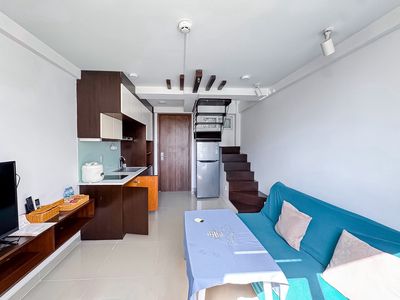 CHO THUÊ PHÒNG DUPLEX FULL NỘI THẤT GẦN KCX, CRESENT MALL, PHÚ MỸ HƯNG
