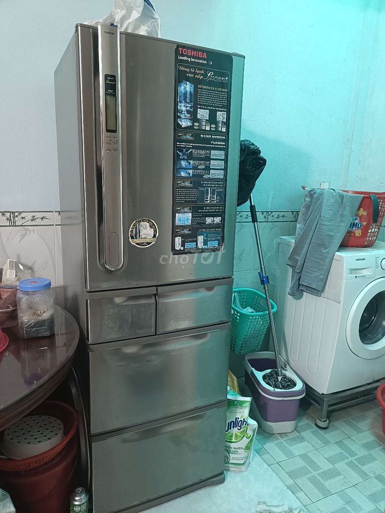 Tủ lạnh Toshiba Lucent Xám. Mua bán Tủ lạnh tại Thành phố Thuận An Bình Dương được đăng bởi Anh nam hình 1