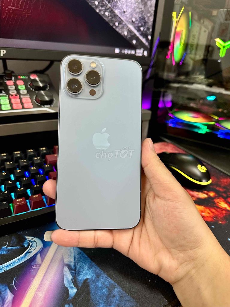 IPhone 13Pro Max 128GB Quốc Tế Icloud Sạch Pin 98%. Mua bán Điện thoại tại Huyện Hóc Môn Tp Hồ Chí Minh được đăng bởi Real hình 1