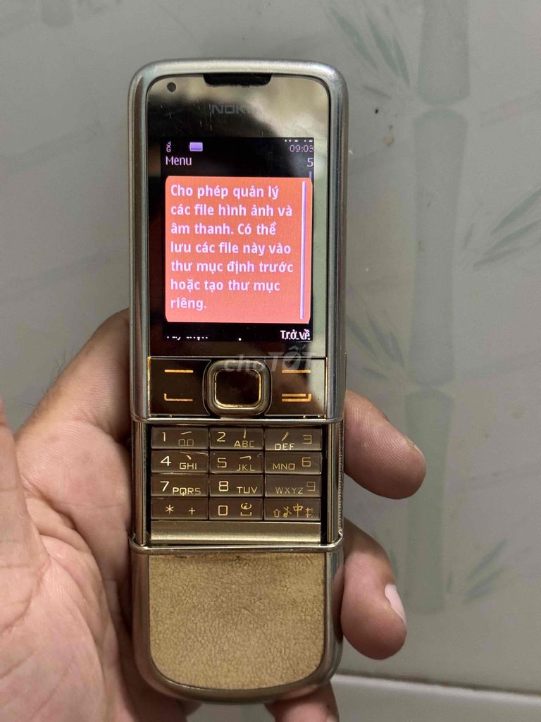 Nokia 8800 1GB Vàng Đã qua sử dụng. Mua bán Điện thoại tại Quận 12 Tp Hồ Chí Minh được đăng bởi Tuấn Anh  hình 1