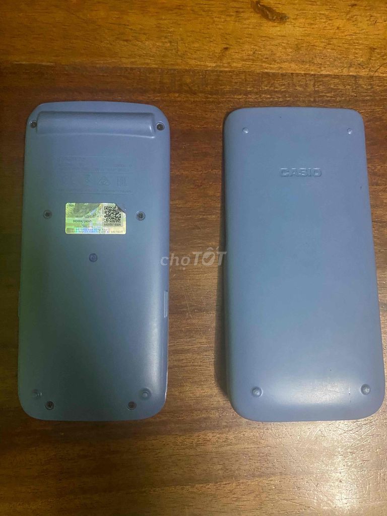 Máy tính casio fx 580VNX màu xanh có 2 máy