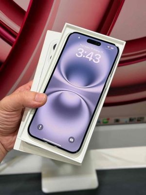 iPhone 16 128Gb Trắng FULLBOX BH APPLE 6/2026