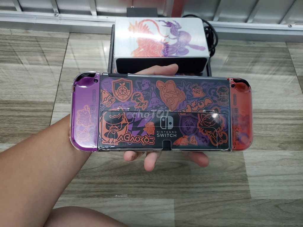 Nintendo Switch OLED Pokemon Zin Fullbox likenew